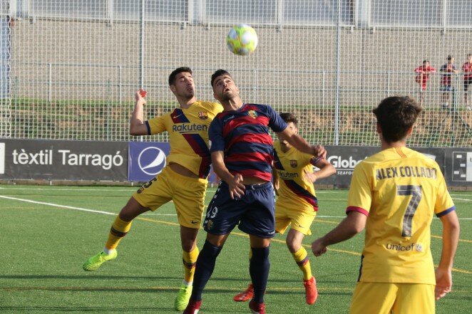 UE Llagostera-Costa Brava 1-1 FC Barcelona B: Orgull de Llagos